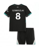 Liverpool Dominik Szoboszlai #8 Bortedraktsett Barn 2024-25 Korte ermer (+ bukser)